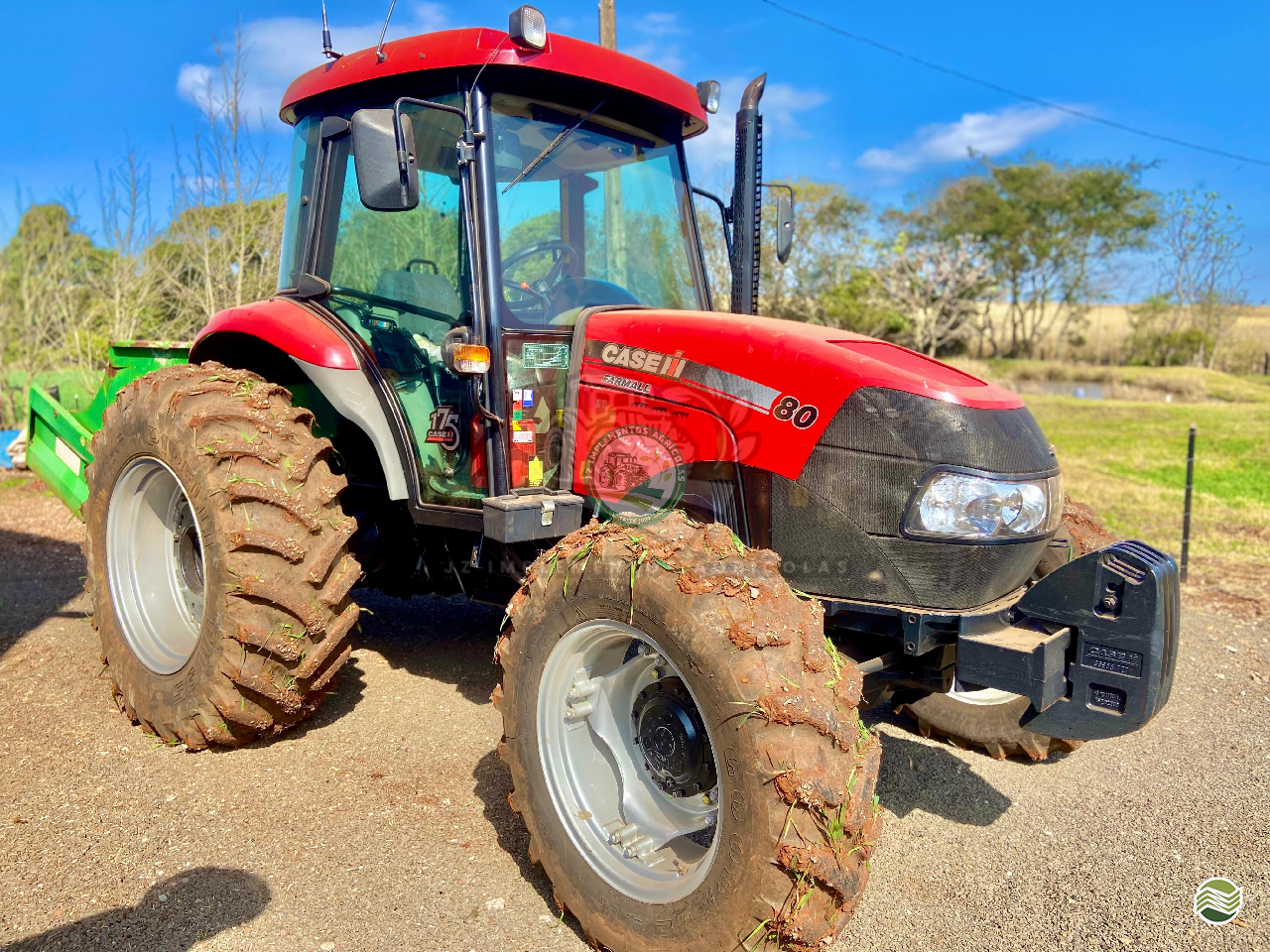 TRATOR CASE CASE Farmall 80 Tração 4x4 JZ Implementos Agrícolas TOLEDO PARANÁ PR